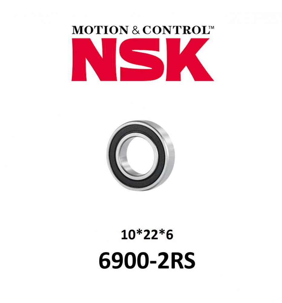 Rodamiento Sellado NSK 6900-2RS Rodamiento Sellado NSK 6900-2RS