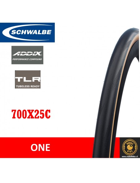 Neumático Schwalbe ONE RaceGuard TLE Classic-Skin ADDIX 700x25c