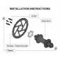 Adaptador Delantero Maza Boost 15x100 a 15x110 Boost Adaptador Delantero Maza Boost 15x100 a 15x110 Boost