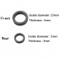 Adaptador Delantero Maza Boost 15x100 a 15x110 Boost Adaptador Delantero Maza Boost 15x100 a 15x110 Boost