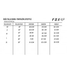 Calza FOX MUJER BOUNDARY GRIS