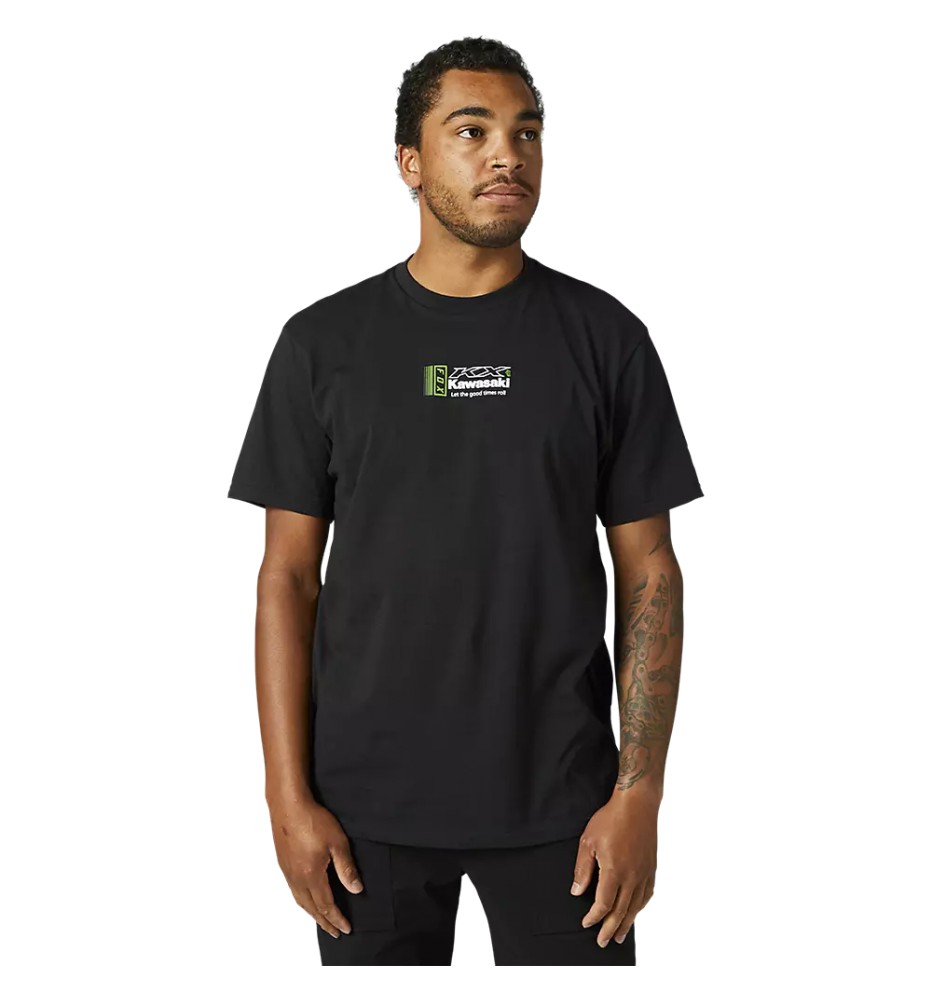 Polera FOX KAWI PREMIUM NEGRO Polera FOX KAWI PREMIUM NEGRO