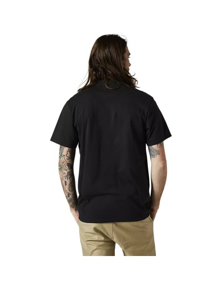 Polera FOX PINNACLE PREMIUM NEGRO/BLANCO