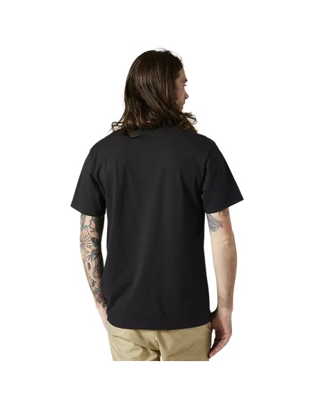 Polera FOX STRIPES KAWI PREMIUM NEGRO