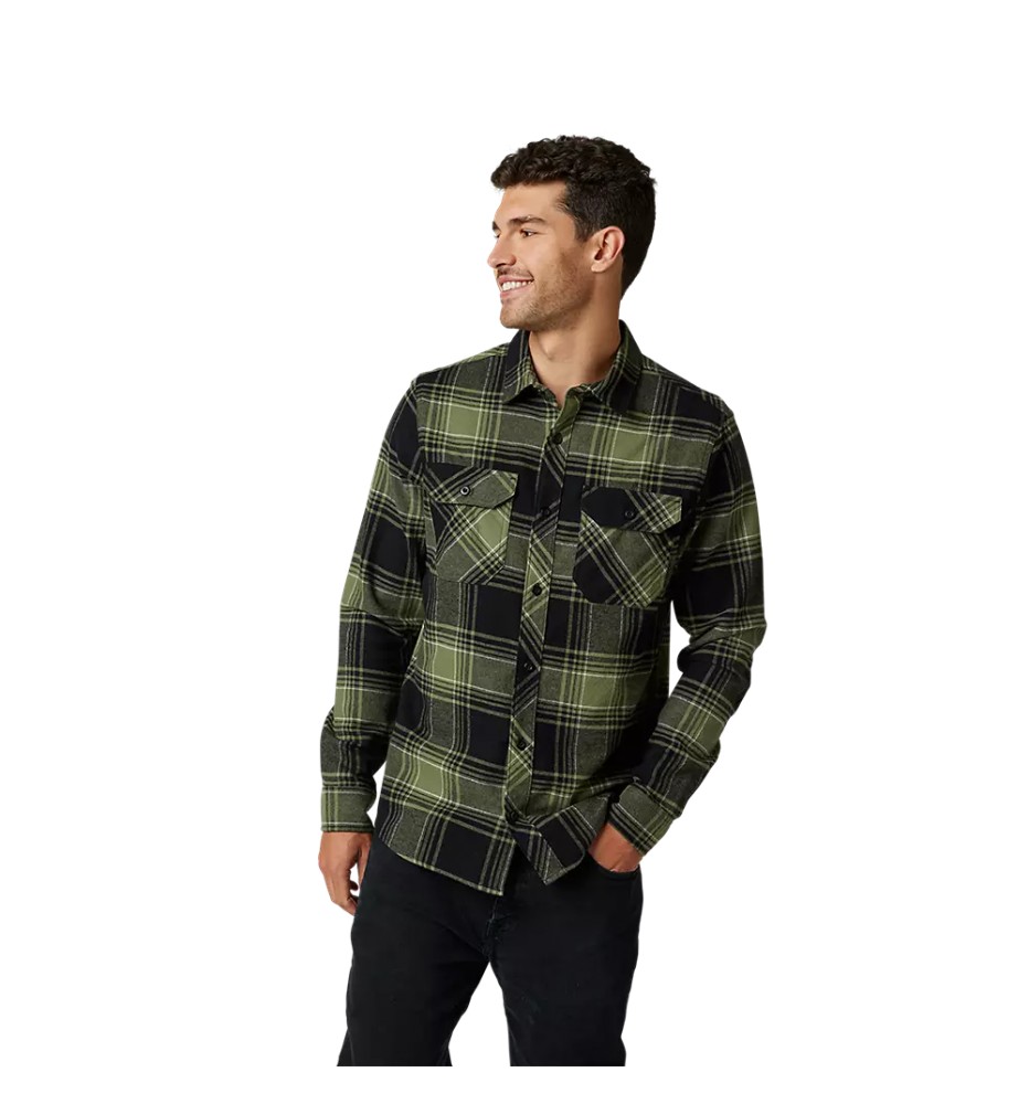 Camisa FOX TRAILDUST 2.0 FLANNEL VERDE Camisa FOX TRAILDUST 2.0 FLANNEL VERDE