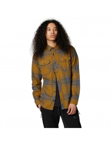 Camisa FOX TRAILDUST 2.0 FLANNEL CAFÉ