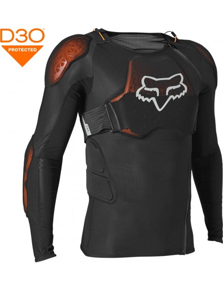 Jofa FOX BASE FRAME PRO D3O MANGA LARGA NEGRO
