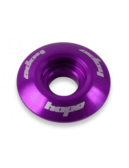 Tapa Hope de dirección sin perno Morado