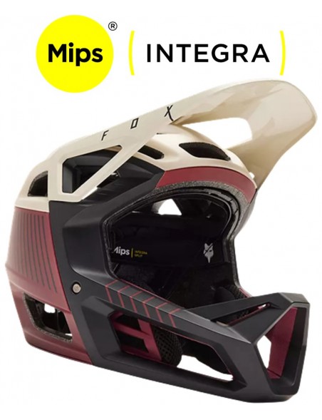 Casco Integral FOX PROFRAME RS MASH BURDEOS MIPS