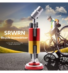 Multi-Tool oculto para bicicleta Volante SR-7 purple