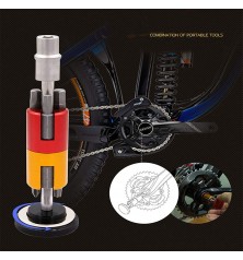 Multi-Tool oculto para bicicleta Volante SR-7 purple