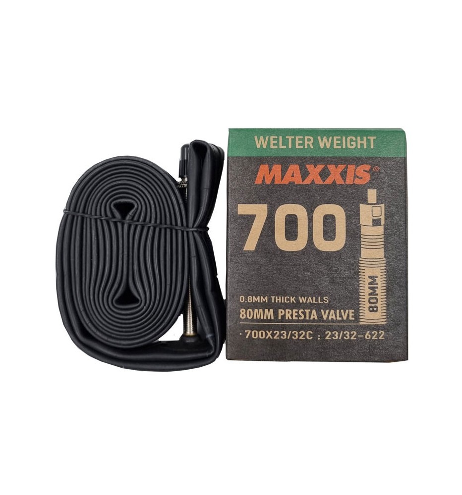 Camara Maxxis 700X23/32C V/F 80mm Camara Maxxis 700X23/32C V/F 80mm