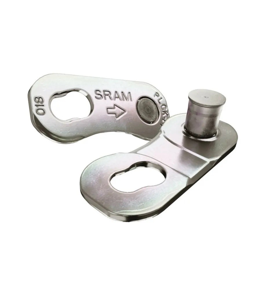 Eslabón Sram Power lock AXS flattop 12V Silver Eslabón Sram Power lock AXS flattop 12V Silver