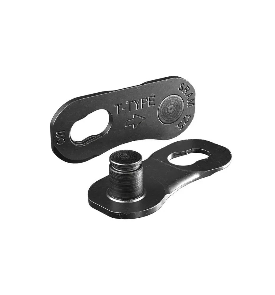 Eslabón Sram Power Lock T-Type Eagle PVD 12V Negro Granel Eslabón Sram Power Lock T-Type Eagle PVD 12V Negro Granel