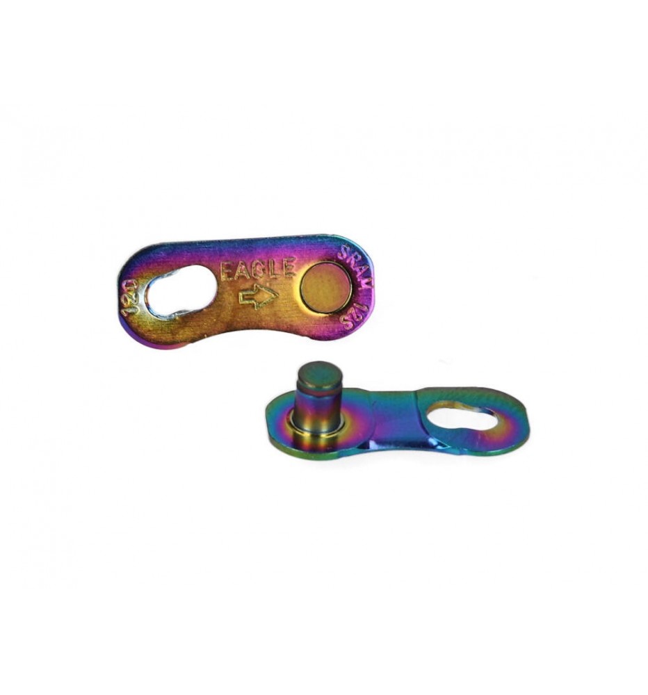 Eslabón Sram Power Lock Eagle 12V rainbow