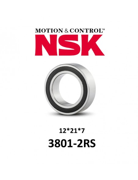 Rodamiento Sellado NSK 3801-2RS