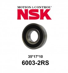 Rodamiento Sellado NSK 6003-2RS