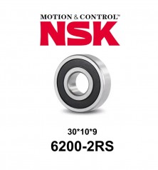Rodamiento Sellado NSK 6200-2RS