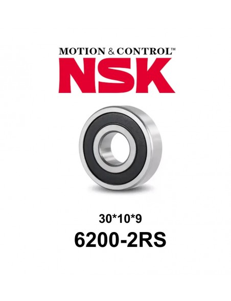 Rodamiento Sellado NSK 6200-2RS