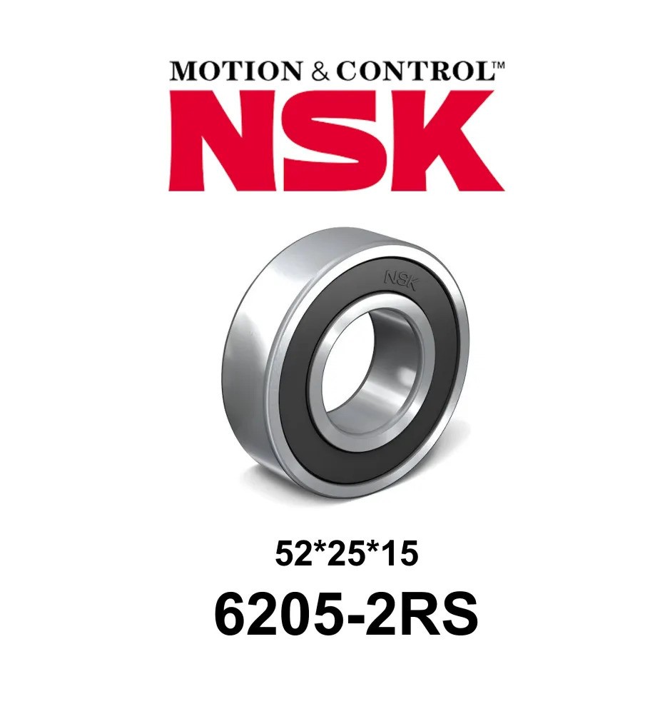 Rodamiento Sellado NSK 6205-2RS Rodamiento Sellado NSK 6205-2RS