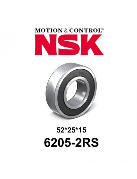 Rodamiento Sellado NSK 6205-2RS