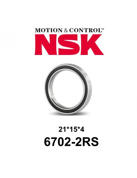 Rodamiento Sellado NSK 6702-2RS