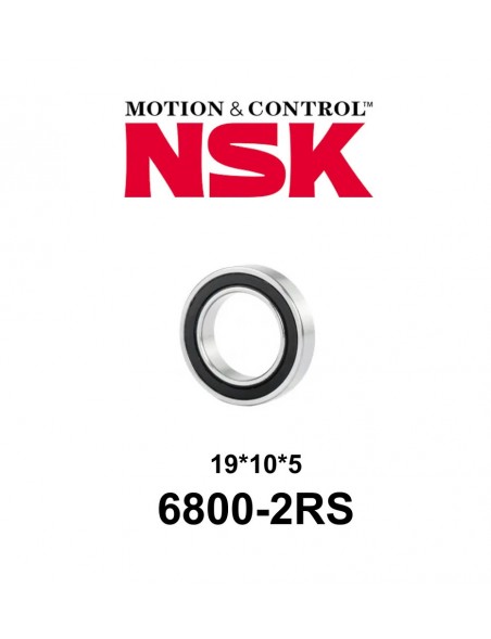 Rodamiento Sellado NSK 6800-2RS