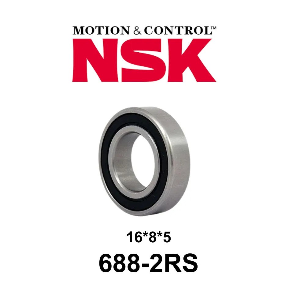 Rodamiento Sellado NSK 688-2RS Rodamiento Sellado NSK 688-2RS