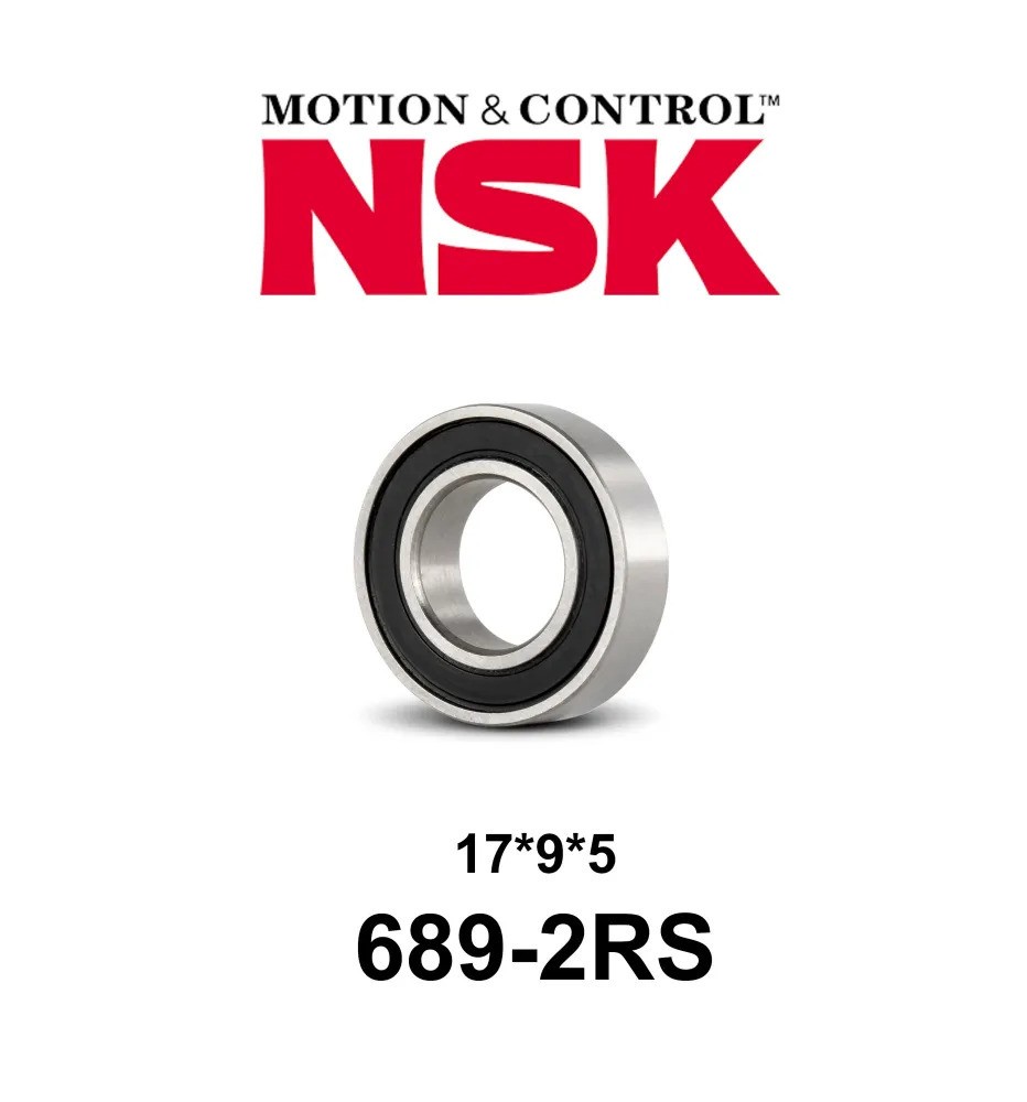 Rodamiento Sellado NSK 689-2RS Rodamiento Sellado NSK 689-2RS