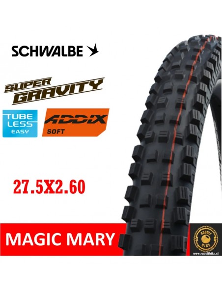 Neumático Schwalbe Magic Mary S/Gravity /TLE/ADDIX Soft 27.5x2.60