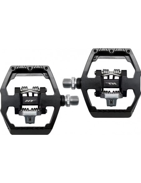 Pedales HT CLIP/FLAT GD1 Black