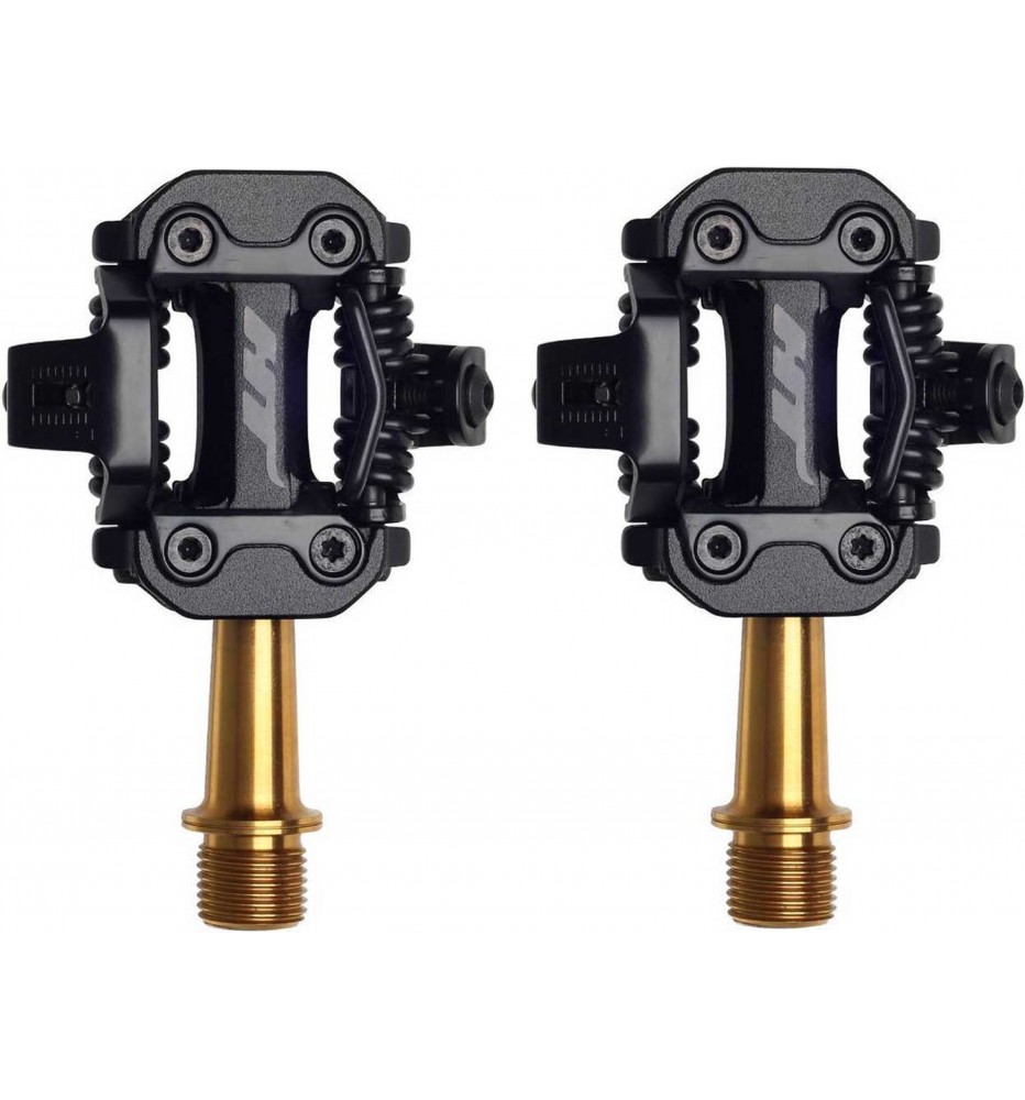 Pedales HT CLIP M2T Stealth Black Pedales HT CLIP M2T Stealth Black