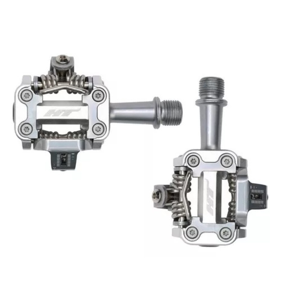 Pedales HT CLIP M2 Silver