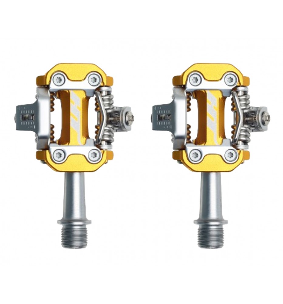 Pedales HT CLIP M2 Gold Pedales HT CLIP M2 Gold
