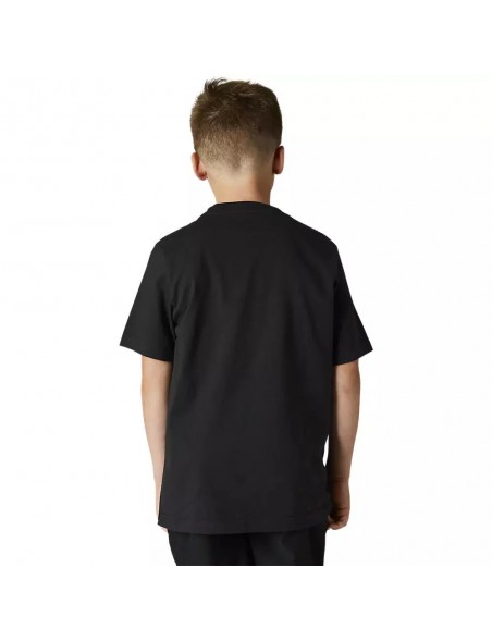 Polera FOX NIÑO SS LEGACY Negro/Rosado