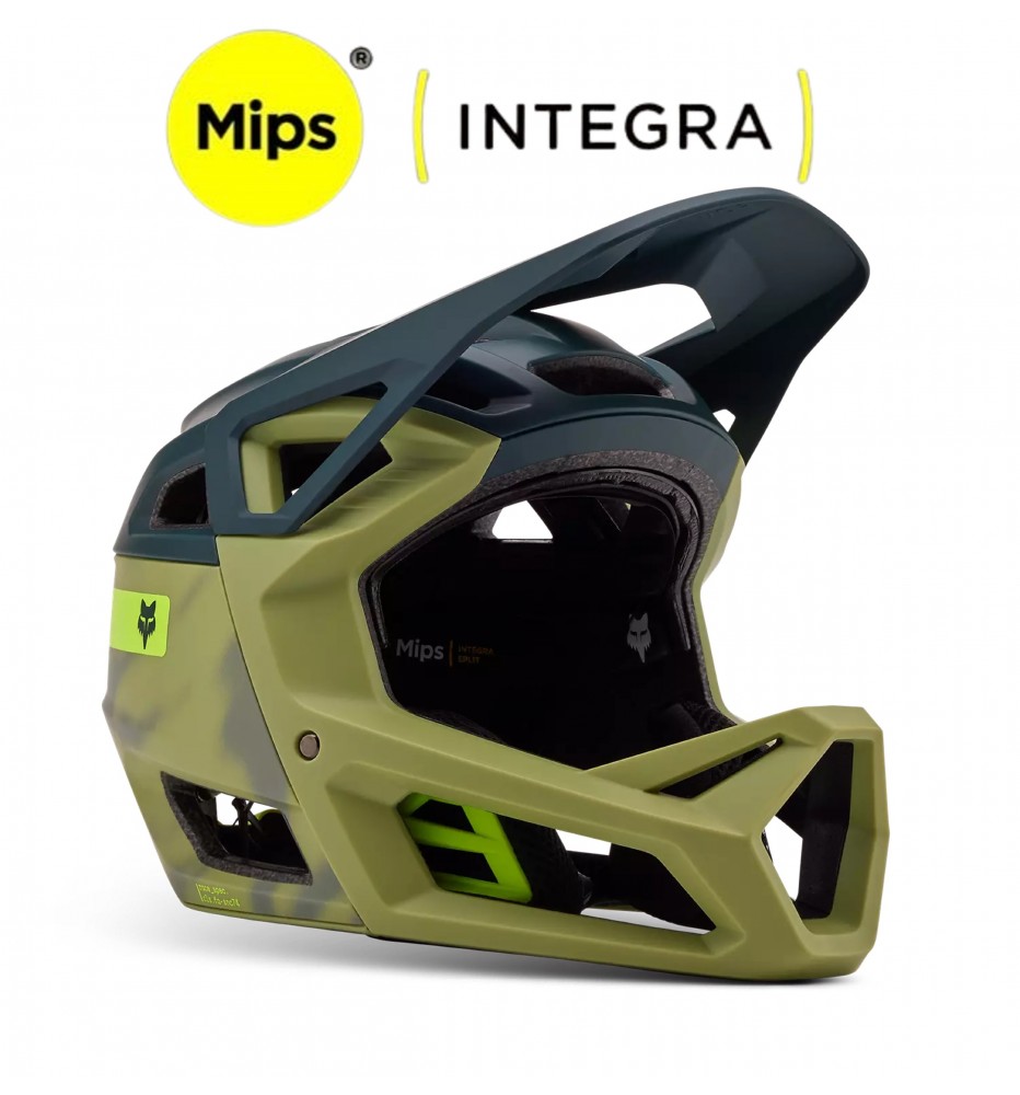 Casco Integral FOX PROFRAME RS TAUNT GRN Casco Integral FOX PROFRAME RS TAUNT GRN