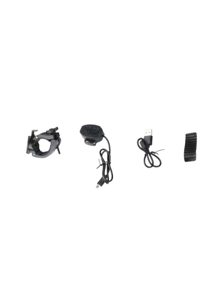 Luz Delantera USB 450LM con Bocina