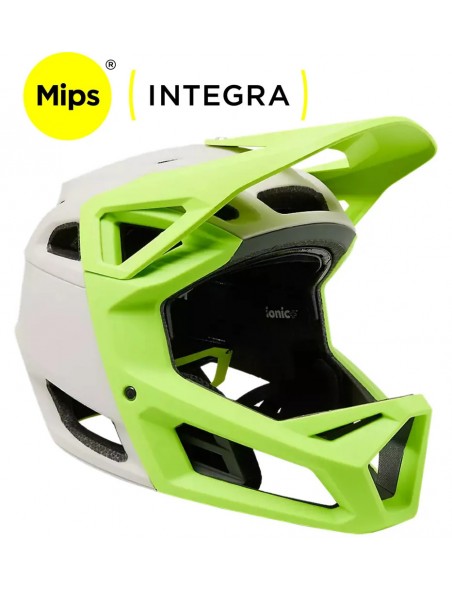 Casco Integral FOX PROFRAME RS MHDRN Blanco Vintage MIPS