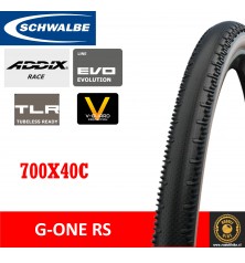 Neumático Schwalbe G-One RS S/Race ADDIX Race V-GUARD TLE 700x40