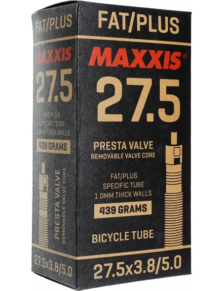 Camara Maxxis FAT/PLUS 27.5X 3.8/5.0 Válvula Francesa