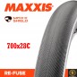 Neumático MAXXIS KEVLAR 700X28C RE FUSE MAXXSHIELD Neumático MAXXIS KEVLAR 700X28C RE FUSE MAXXSHIELD