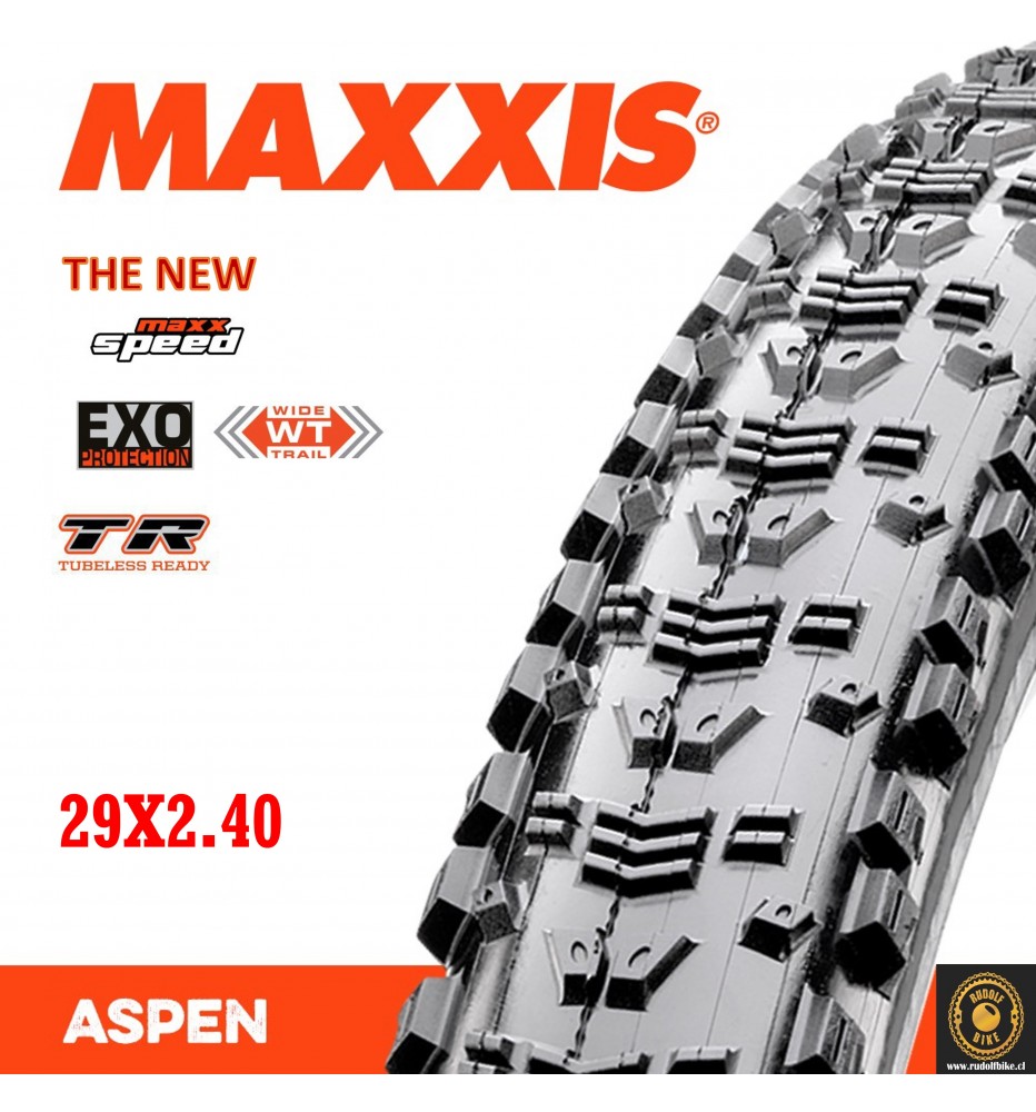 Neumático Maxxis Aspen MAXXSPEED/EXO/TR 29x2.40 Neumático Maxxis Aspen MAXXSPEED/EXO/TR 29x2.40