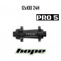 Maza Delantera HOPE PRO 5 24h SP CL 12x100mm Negra Maza Delantera HOPE PRO 5 24h SP CL 12x100mm Negra