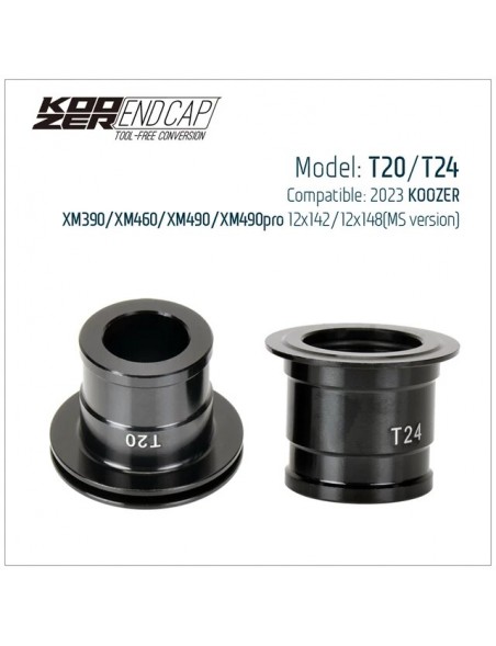 Punteras Koozer T20/T24 12x142/148 MS 23+