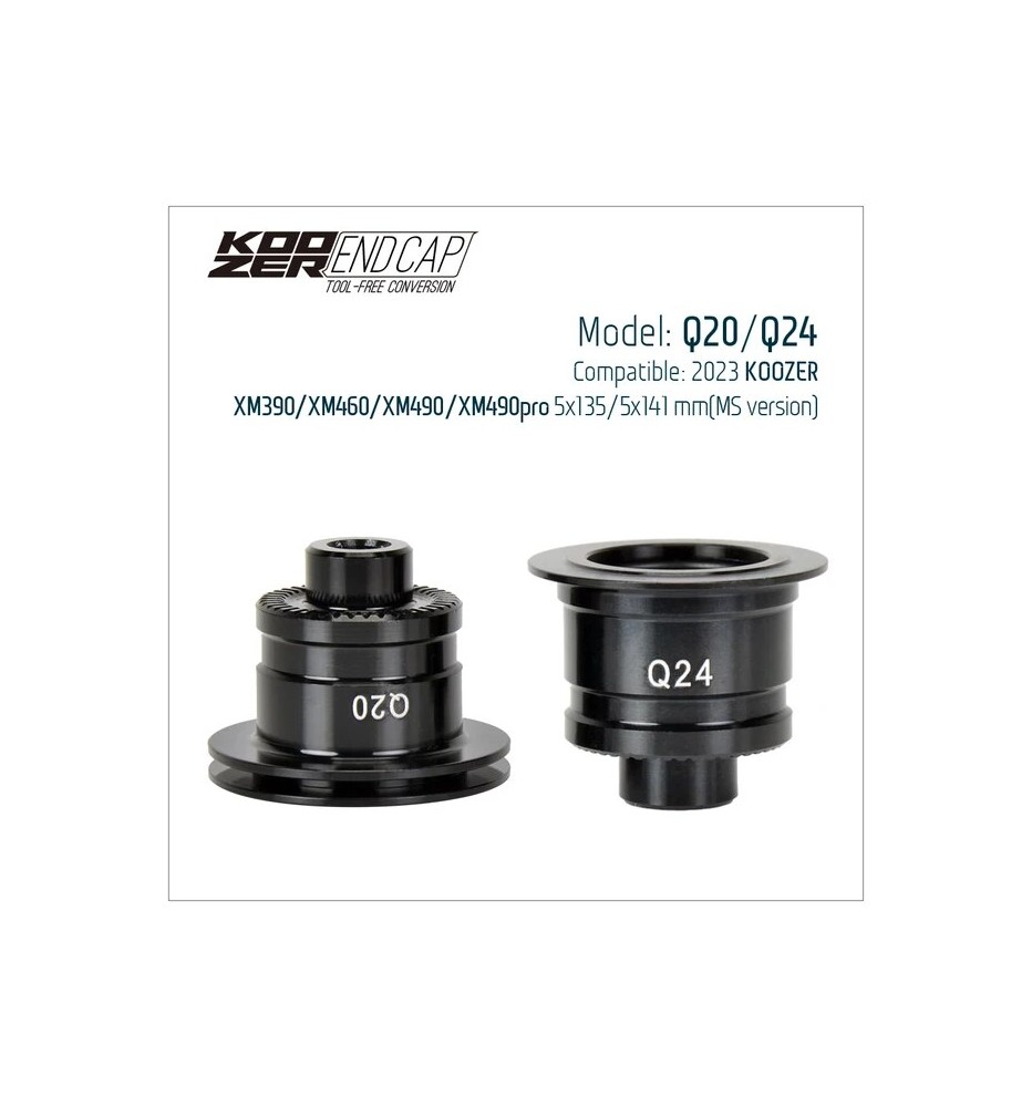 Punteras Koozer Q20/Q24 5X135/141 MS 23+ Punteras Koozer Q20/Q24 5X135/141 MS 23+