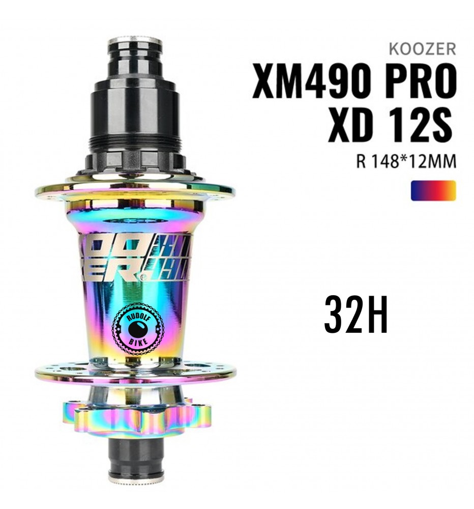 Maza Trasera Koozer XM490Pro 12x148mm 32H XD Full Color Tipo de