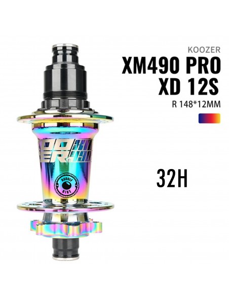 Maza Trasera Koozer XM490Pro 12x148mm 32H XD Full Color
