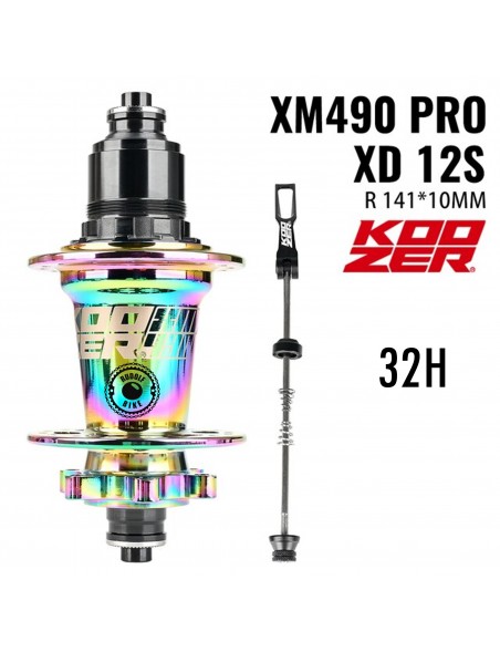 Maza Trasera Koozer XM490Pro 10x141mm 32H XD Full Color
