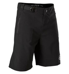 Short FOX RANGER NIÑO W/LINER NEGRO