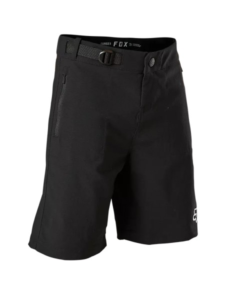 Short FOX RANGER NIÑO W/LINER NEGRO
